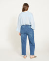 Elastic Waist Weekend Jeans - True Blue Image Thumbnmail #5