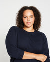 Eco Relaxed Core Sweater - Navy Image Thumbnmail #1