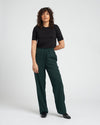 Eden Twill Pull-On Pants Long - Forest Green Image Thumbnmail #4