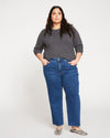 Etta High Rise Straight Leg Jeans 28 Inch - Aged Indigo Image Thumbnmail #1
