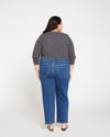 Etta High Rise Straight Leg Jeans 28 Inch - Aged Indigo Image Thumbnmail #5