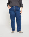 Etta High Rise Straight Leg Jeans 31 Inch - Aged Indigo Image Thumbnmail #2