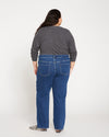 Etta High Rise Straight Leg Jeans 31 Inch - Aged Indigo Image Thumbnmail #6