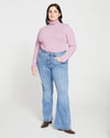Farrah High Rise Flared Jeans - Western Blue Wash Image Thumbnmail #4