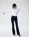 Sava High Rise Flare Jeans 34 Inch - Dark Indigo Image Thumbnmail #4