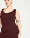 Foundation Tank Dress - Black Cherry Image Thumbnmail #1