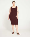 Foundation Tank Dress - Black Cherry Image Thumbnmail #3