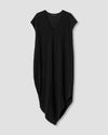 Iconic Geneva V-Neck Dress - Black Image Thumbnmail #2