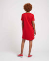 Halie T-Shirt Dress - Red Image Thumbnmail #5
