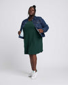 Halie T-Shirt Dress - Forest Green Image Thumbnmail #3