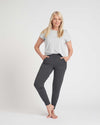 Super Soft Terry Joggers - Black Sand Image Thumbnmail #1