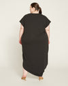 Iconic Geneva V-Neck Dress - Black Image Thumbnmail #9