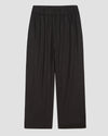 Iris Linen Easy Pull-On Pants - Black Image Thumbnmail #2
