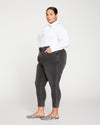 Joni High Rise Curve Slim Leg Jeans 27 Inch - Soft Black Image Thumbnmail #4