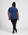 Smooth Wave Tee - True Blue Image Thumbnmail #5
