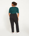 All Day Pull On Cigarette Pants - Black Image Thumbnmail #4