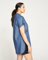 Perfect Tencel Chambray Short Sleeve Shirt - Midnight Blue Image Thumbnmail #4
