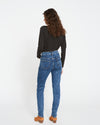 Seine High Rise Skinny Jeans 32 Inch - Vintage True Blue Image Thumbnmail #5