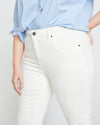 Seine High Rise Skinny Jeans 27 Inch - White Image Thumbnmail #3