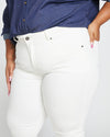 Seine High Rise Skinny Jeans 32 Inch - White Image Thumbnmail #8