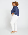 Seine High Rise Skinny Jeans 32 Inch - White Image Thumbnmail #9