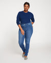 Seine Mid Rise Skinny Jeans 32 Inch - True Blue Image Thumbnmail #1