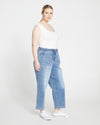 Karlee High Rise Tapered Jeans - Aged Atlantic Blue Image Thumbnmail #4