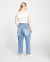 Karlee High Rise Tapered Jeans - Aged Atlantic Blue Image Thumbnmail #5