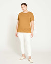 Elevated Buttons Tee - Caramel Image Thumbnmail #2