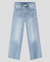 Bae Boyfriend Crop Jeans - Light Blue Image Thumbnmail #2