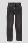 Joni High Rise Curve Slim Leg Jeans 27 Inch - Soft Black Image Thumbnmail #2