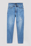 Joni High Rise Curve Slim Leg Jeans 27 Inch - Vintage Indigo Image Thumbnmail #3