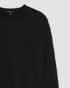 Petite Lauren Core Terry Sweatshirt - Black Image Thumbnmail #2