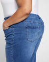Jackie High Rise Cropped Jeans - True Blue Wash Image Thumbnmail #2