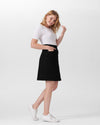Ang Denim Button Down Skirt - Black Image Thumbnmail #5