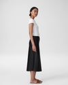 CeeCee Midi Bias Skirt - Black Image Thumbnmail #3
