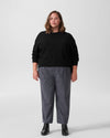 Metros Cocoon Sweater - Black Image Thumbnmail #1