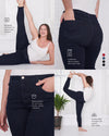 Seine High Rise Skinny Jeans 27 Inch - Dark Indigo Image Thumbnmail #12