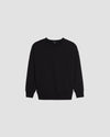 Petite Lauren Core Terry Sweatshirt - Black Image Thumbnmail #1