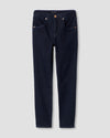 Seine High Rise Skinny Jeans 27 Inch - Dark Indigo Image Thumbnmail #4
