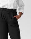 Silvia Slim Cut Trousers 29 inch - Black Image Thumbnmail #5